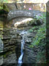Rock Bridge Over Waterfall.JPG (87020 bytes)